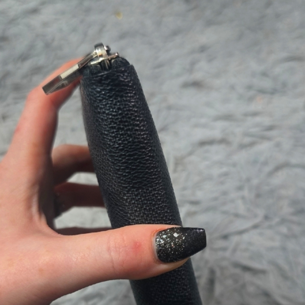 Louis Vuitton Damier Graphite Black/Gray Vertical Zip Long Wallet (EUC)COA🤍🖤🤍 - Picture 4 of 15